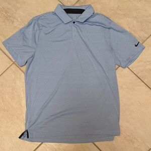 Nike Men's Sky Blue Polo Shirt